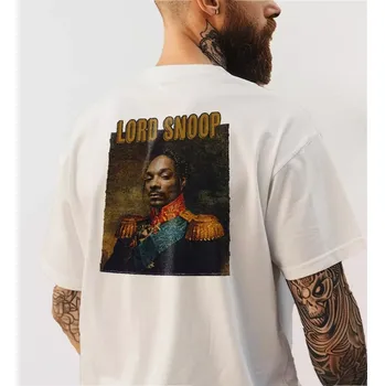 Pánské tričko Lord Snoop cotton T-shirt - White - M
