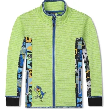 Chlapecké oblečení Chlapecká outdoorová mikina Kugo HM1991 zelená