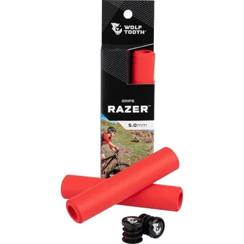 grip gripy WOLF TOOTH Razer Grips 5 mm red