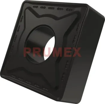 Soustruh Vyměnitelná břitová destička, PRAMET, SNMG 150612E-RM:T9335