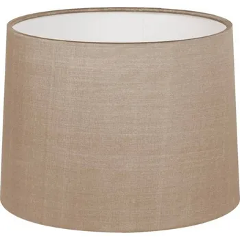 Nástěnné svítidlo ASTRO LIGHTING Elegantní nástěnné svítidlo Carmel s textilním stínidlem Varianta: kruhové stínidlo - šedohnědá