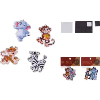 Kreativní set - 3v1 (dekorace,magnet,nálepka)