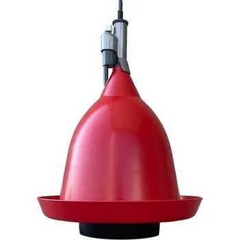 Napáječka pro ptáka Napáječka pro drůbež automatická závěsná, střední, připojení 1/2" a 3/4"