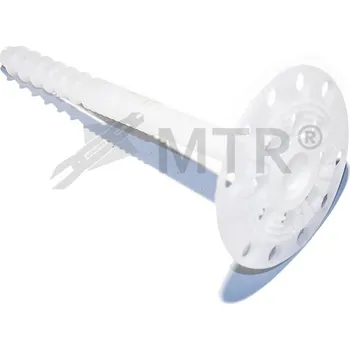Hmoždinka Talířová hmoždinka se zatloukacím trnem MTR Varianta: Talířová hmoždinka se zatloukacím trnem 10x60 160mm nylon