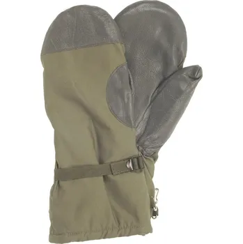 Sportovní střelba Bundeswehr Rukavice BW palčáky s podšívkou ZELENÉ použité velikost: 9