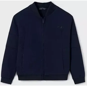 Chlapecká mikina Chlapecká mikina bez kapuce Mayoral 6474-02 modrá velikost 160