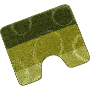 Koupelnová předložka Brotex Předložka před WC 60x50cm Elipsy zelené