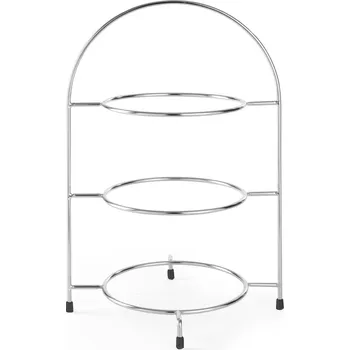 Servírovací stojan na talíře, HENDI, talíře max. Ø 275 mm, 290x290x(H)440mm