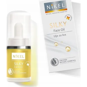 Pleťový olej NIKEL, SILKY, Slaměnkový pleťový olej, lahvička 15 ml