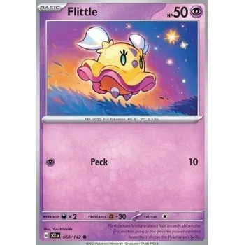 Sběratelská karetní hra Pokémon SCR 068/142 Flittle - Stellar Crown Stav: Near Mint, Verze: REVERSE HOLO