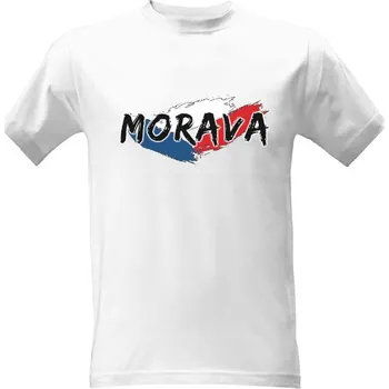 Tričko s potiskem MORAVA pánské