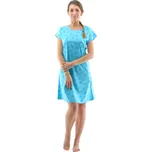 Dámská noční košile Gina modrá (19132-LZMMZM) XL 19132-LZMMZM Možnost vrácení zboží ZDARMA do 120 dnů!