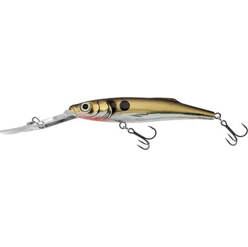 Umělá nástraha SALMO - Wobler Freediver Super Deep Runner 12 cm Gold Black Back