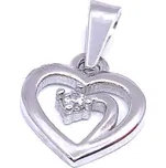 Diante Zlatý přívěsek srdce 31507298