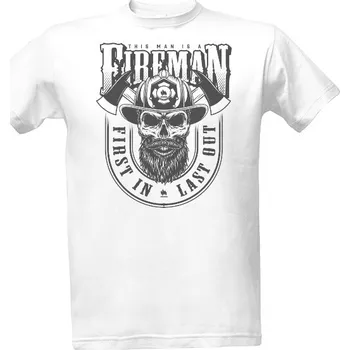 Pánské oblečení Tričko s potiskem Hasič 07 pánské