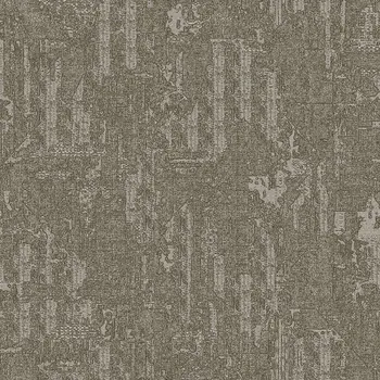 Tapeta AdaWall Vliesová tapeta na zeď, šedo-hnědá, látková textura, 23212-5, Omega, AdaWall, velikost 10 x 1,06 m