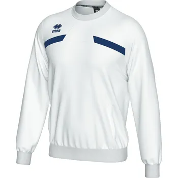 Pánská mikina ERREA´ ERREA MATT Tréninková mikina BARVA: bílá - tmavě modrá, Velikost: XS Hřejivá, měkká a prodyšná mikina s potním páskem a kapsami na zip pro chladné dny