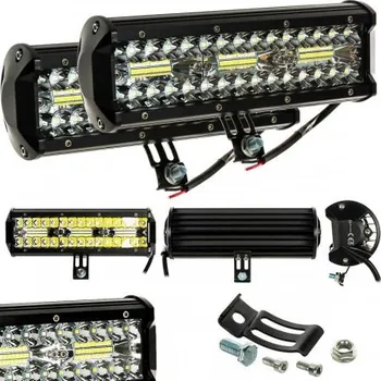 Pracovní světlo Halogenová pracovní světlo panelová led 12v 24v 180w Cree 2ks MZR 63508
