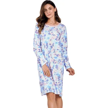 Dámská móda Dámská noční košilka 3238 Ginny - TARO světle modrá L