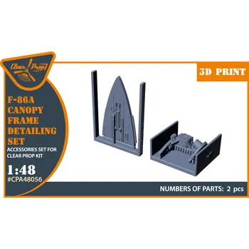 Plastikový model Clear Prop models 1/48 F-86A Canopy Frame Detailing Set