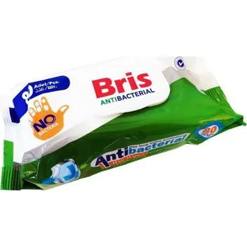 Mýdlo Antibakteriální ubrousky vlhčené BRIS (100 ks)