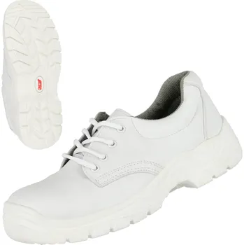 Pracovní obuv NITRAS CLEAN STEP – Bezpečnostní obuv S2, bílá, vhodná pro zdravotnictví Velikost: 41