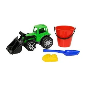 Hra na zahradu Koparka 32cm z akcesoriami