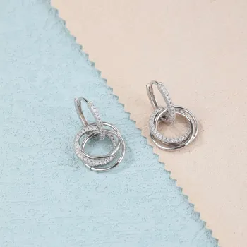 Náušnice Jan Kos jewellery Stříbrné náušnice MHT-2634/SW00