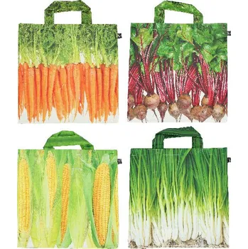 Taška nákupní Zelenina, balení obsahuje 4 kusy!|Esschert Design