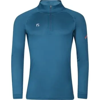 TX NRZ pánský funkční rolák s krátkým zipem petrol XXL