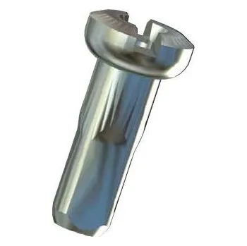 Zapletené kolo nipl Sapim Plolyax 2mm stříbrný