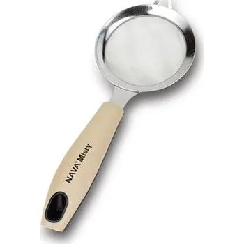 Cedník a síto cedník d 9cm MISTY, d25cm, hl.3cm, NR/plast