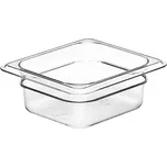 Nádoba Camwear GN 1/6 z polykarbonátu, Cambro, GN 1/6, 1L, Průhledná, 162x176x(H)65mm