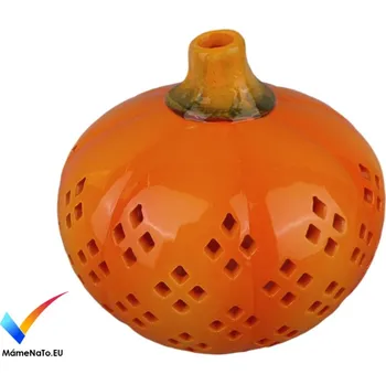 Svícen Anděl Přerov Svícen - keramická dýně 15x14 cm