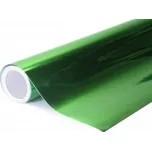 Chromovaná zrcadlová zelená auto wrap fólie 152x400cm - interiér/exteriér