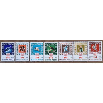 Sběratelství Maďarsko ** série 3125/31A, LOH Montreal 1976