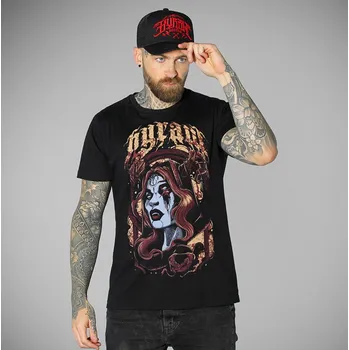 Pánské tričko tričko hardcore pánské - VAMPIR - HYRAW - F24-M05 - 4XL