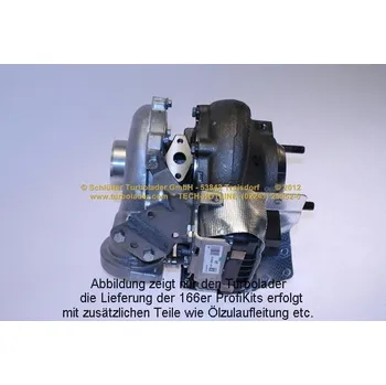 Turbodmychadlo Dmychadlo, plnění SCHLÜTTER TURBOLADER PRO-09006