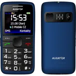 ALIGATOR A675 Senior modrý + nabíjecí stojánek