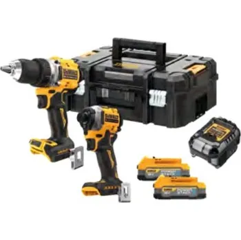Elektrické nířadí Aku kombinovaná sada 18V 2x 1,7Ah POWERSTACK DCK2051E2T DeWALT