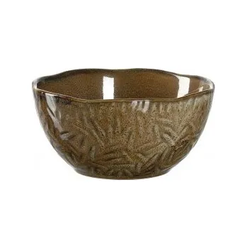 Leonardo MATERA Keramická miska 12 cm hnědá