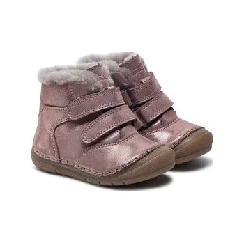 Dámská zimní obuv Froddo Kotníková obuv Paix Up Winter G2110143-13 M Růžová 22