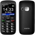 ALIGATOR A670 Senior černý + nabíjecí stojánek