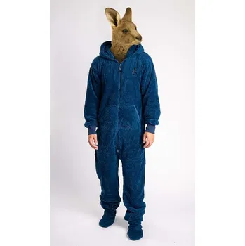 Dámský overall Dupačky teddy dusty blue M - modrá