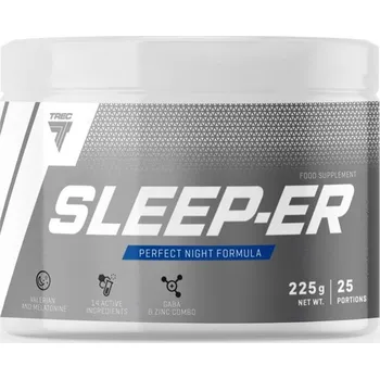 Fitness strava Sleep-ER - Trec Nutrition Příchuť: Lemon Mild, Balení: 225 g