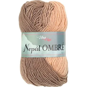 Příze Nepál Ombré, 7417