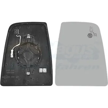 Auto zrcátko Sklo do zrcatka, vnejsi zrcatko VAN WEZEL 1992836