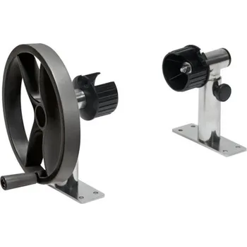 Nerezové stojny navíjecího zařízení - nastavitelné (pár) (new)