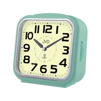 Budík JVD Ručkový netikající tichý budík s luminiscenčním číselníkem JVD SRP2402.2 (luminiscenční číselník svítící až 6hod)