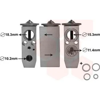 Ventil klimatizace Expanzní ventil, klimatizace VAN WEZEL 13001359